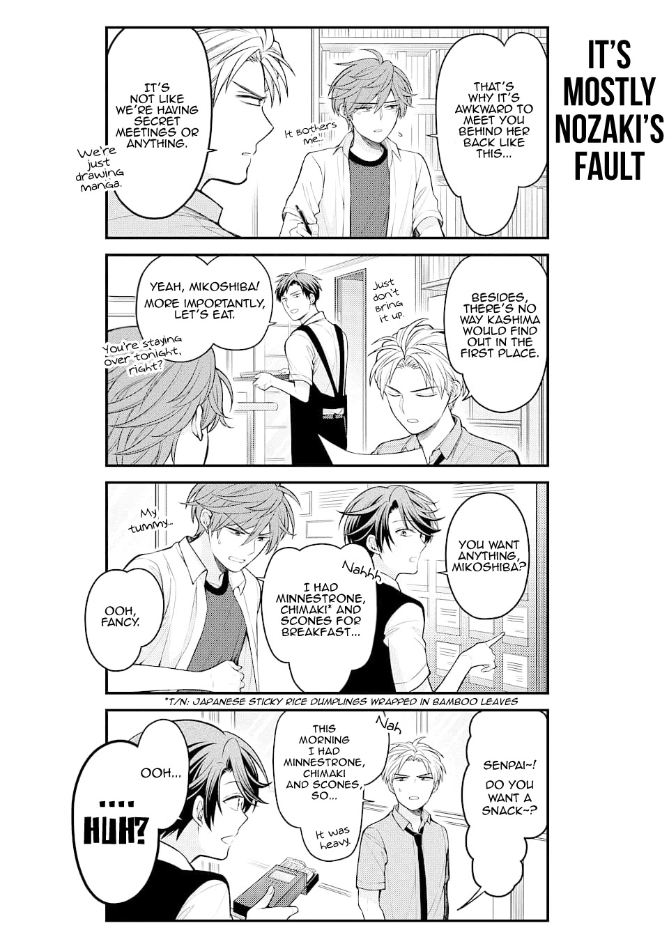 Gekkan Shoujo Nozaki-kun Chapter 129 page 4 - Chapter 129