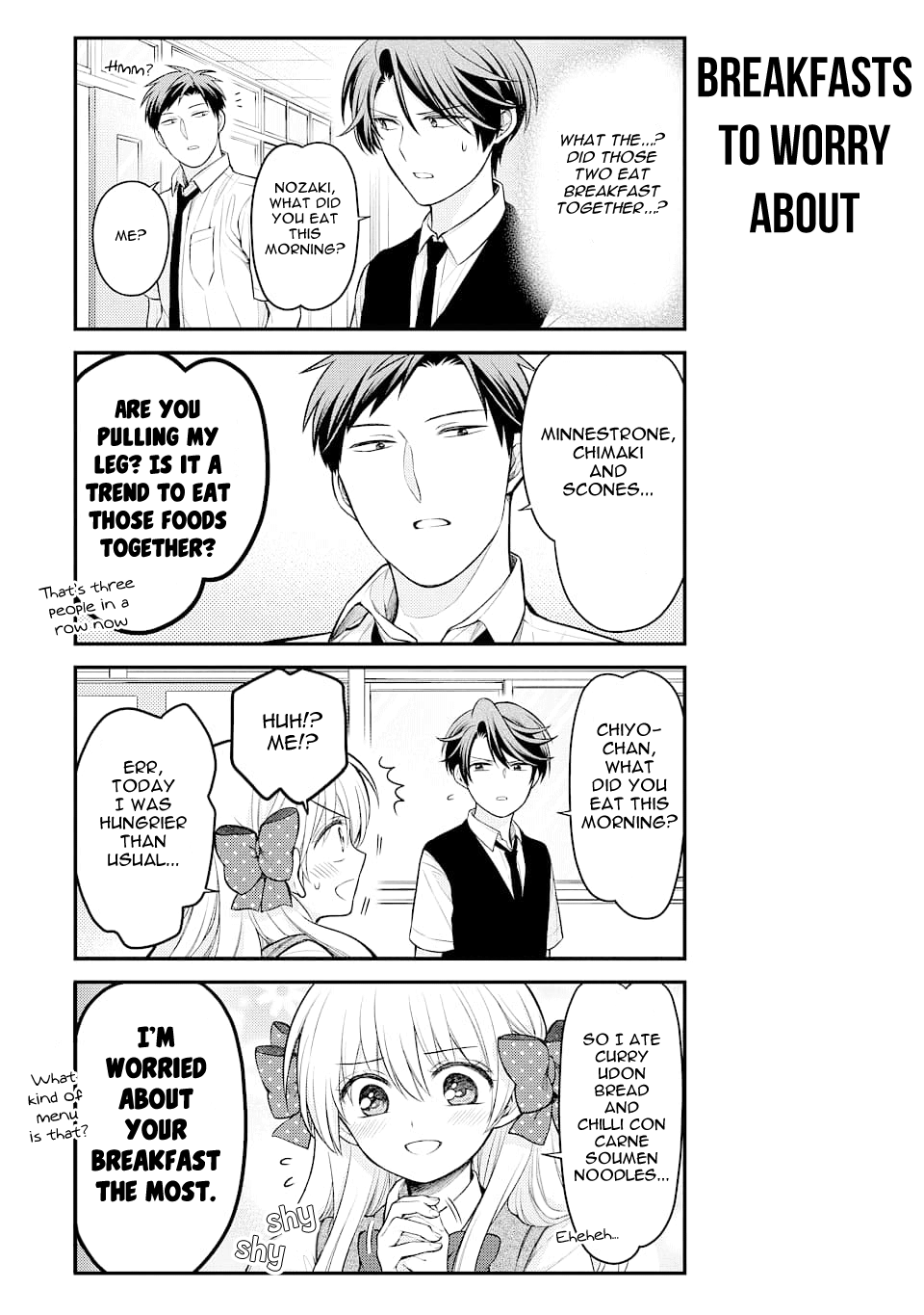 Gekkan Shoujo Nozaki-kun Chapter 129 page 5 - Chapter 129