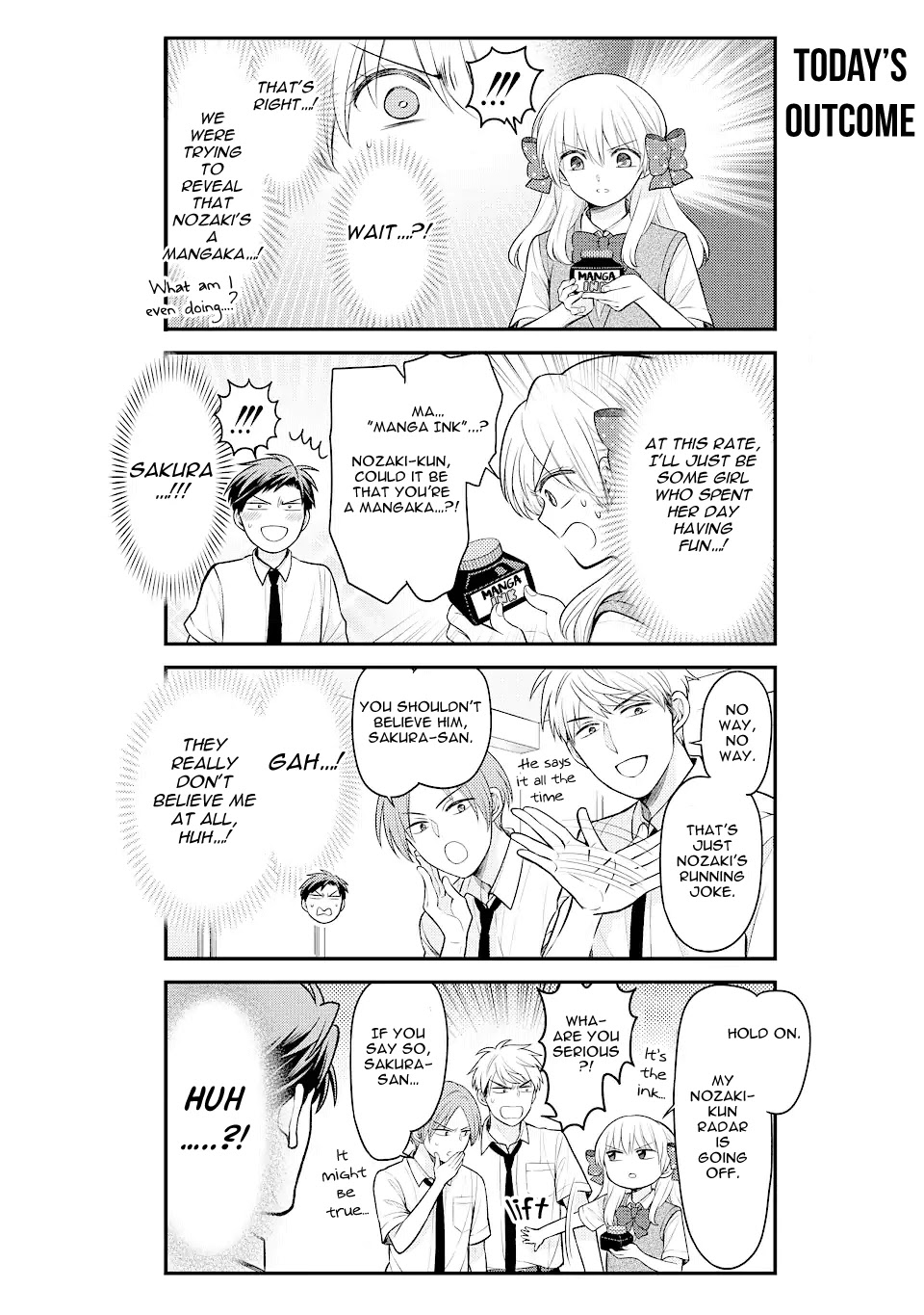 Gekkan Shoujo Nozaki-kun Chapter 130 page 10 - Chapter 130