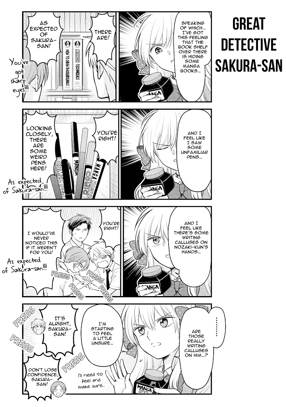 Gekkan Shoujo Nozaki-kun Chapter 130 page 11 - Chapter 130