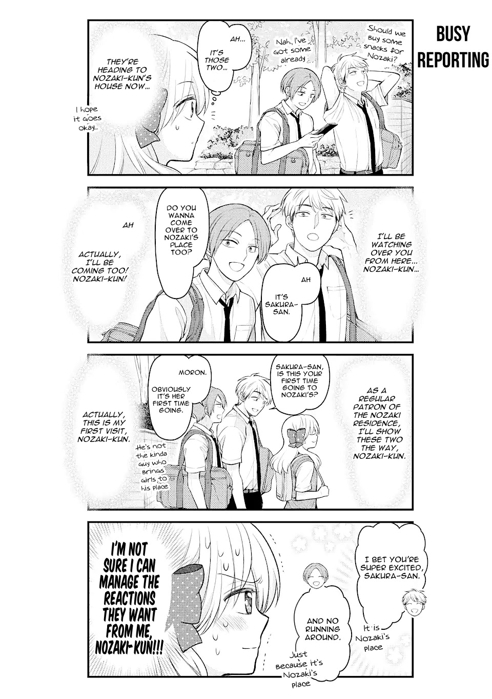 Gekkan Shoujo Nozaki-kun Chapter 130 page 4 - Chapter 130