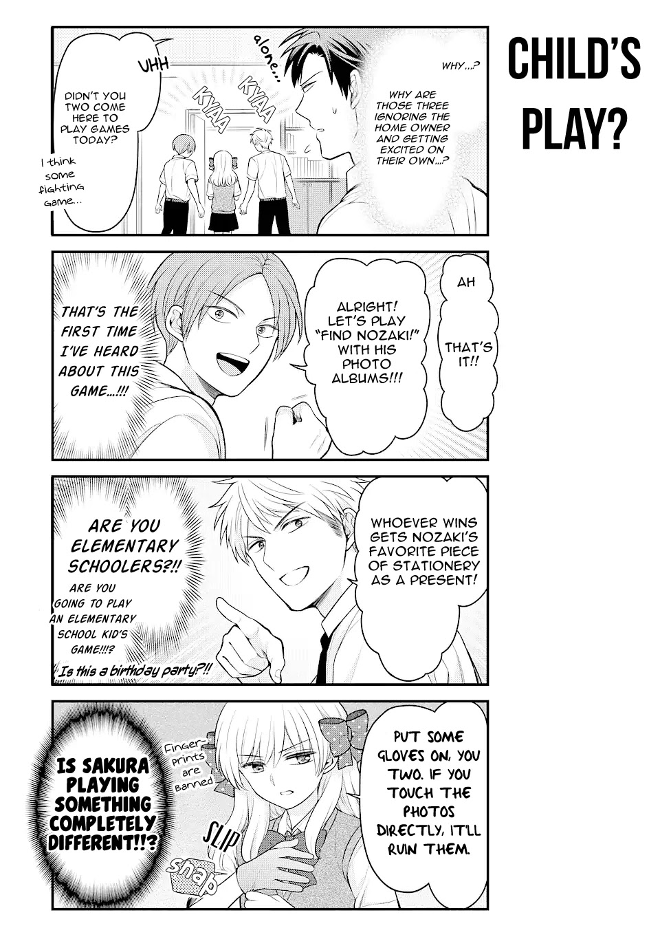 Gekkan Shoujo Nozaki-kun Chapter 130 page 7 - Chapter 130