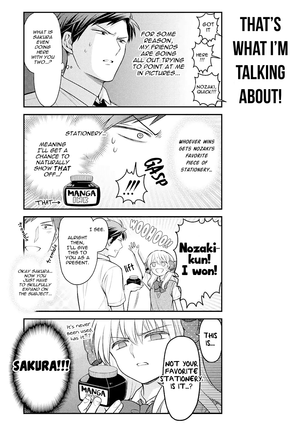 Gekkan Shoujo Nozaki-kun Chapter 130 page 9 - Chapter 130