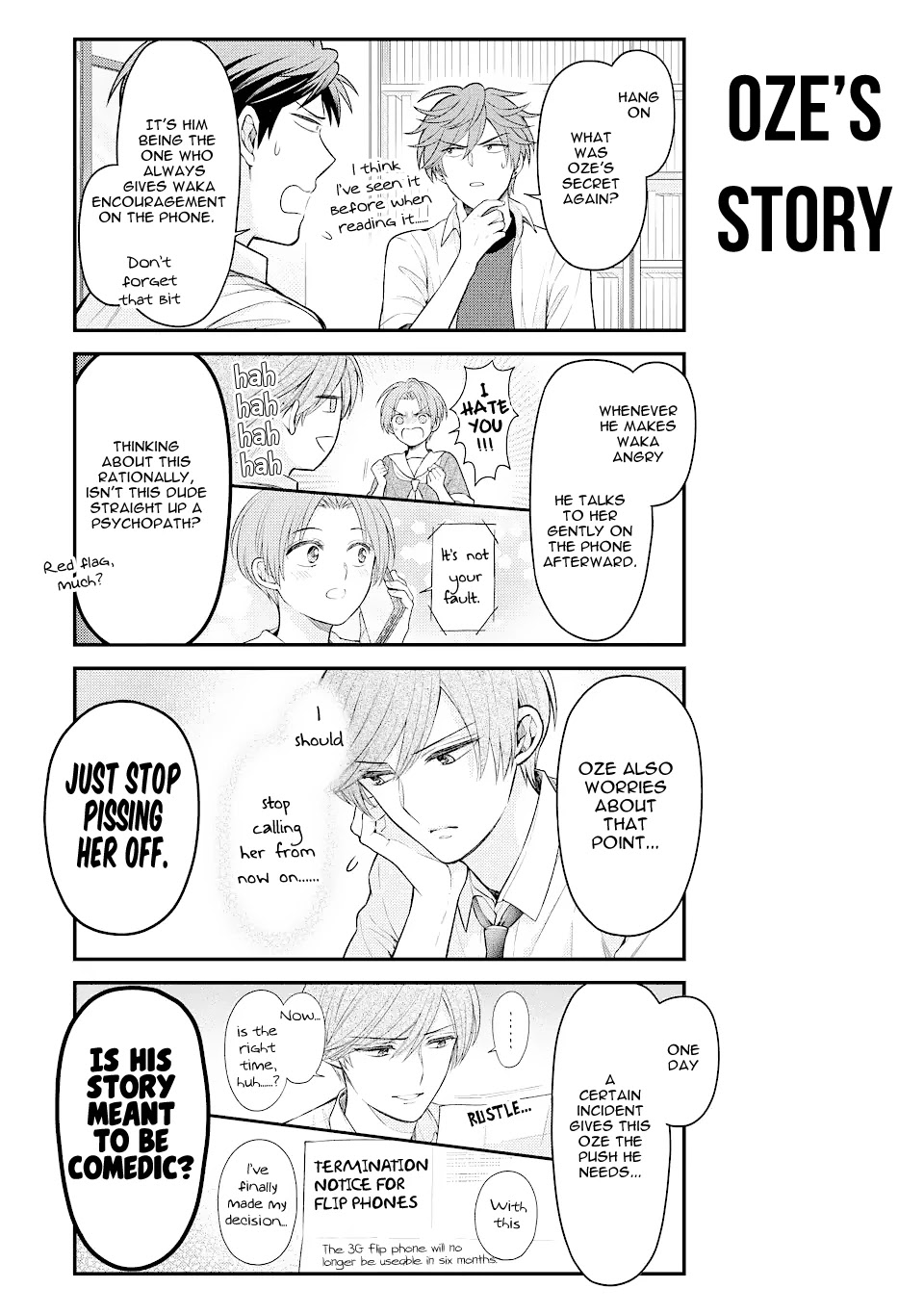 Gekkan Shoujo Nozaki-kun Chapter 131 page 3 - Chapter 131