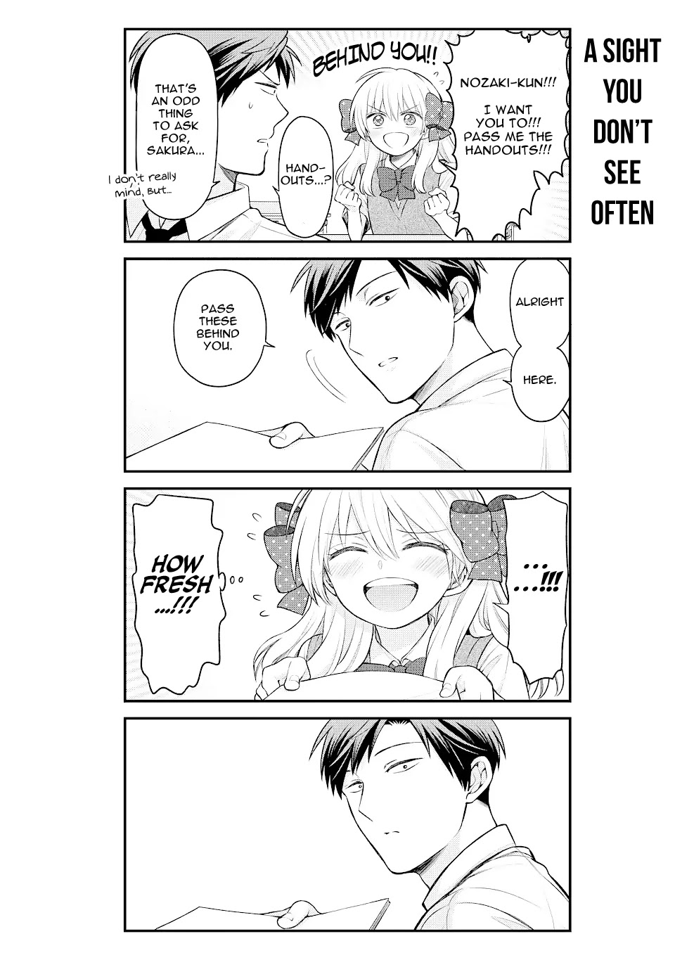 Gekkan Shoujo Nozaki-kun Chapter 132 page 10 - Chapter 132