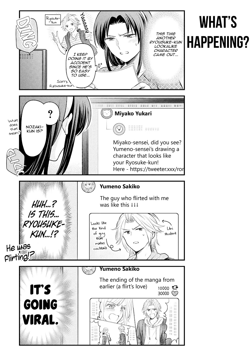 Gekkan Shoujo Nozaki-kun Chapter 133 page 13 - Chapter 133