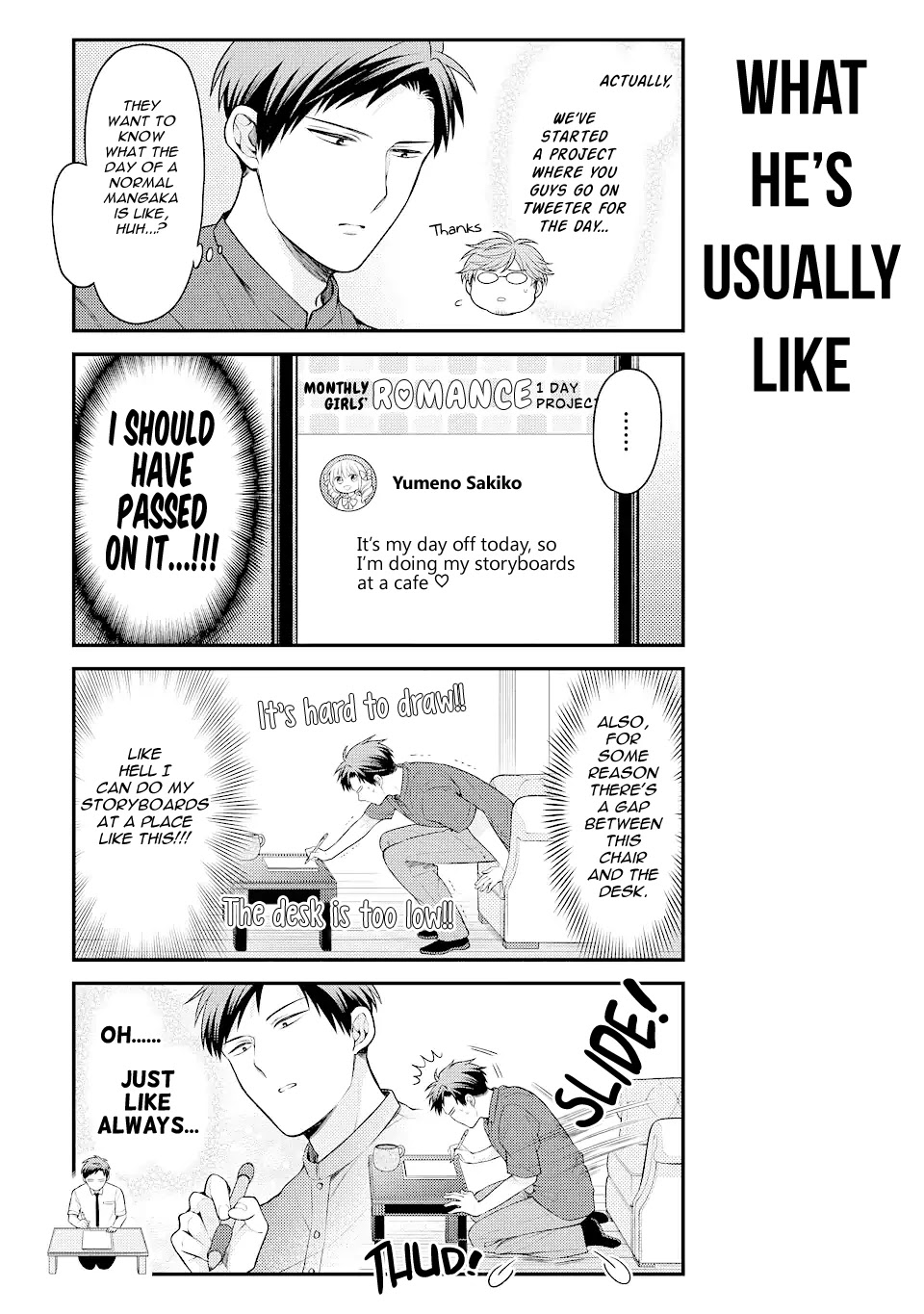 Gekkan Shoujo Nozaki-kun Chapter 133 page 3 - Chapter 133