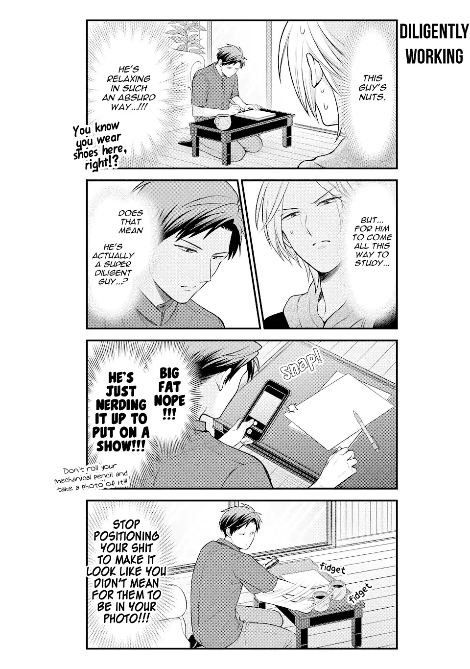 Gekkan Shoujo Nozaki-kun Chapter 133 page 4 - Chapter 133