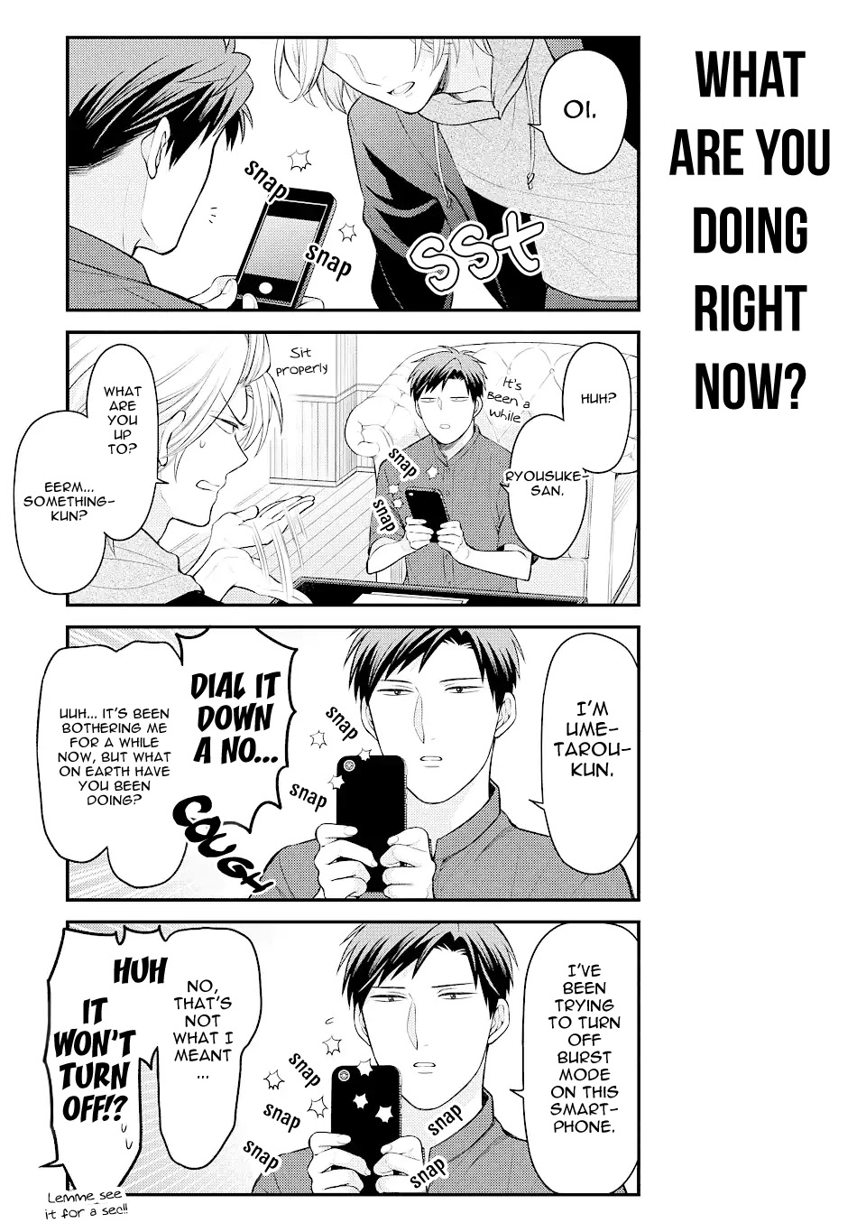 Gekkan Shoujo Nozaki-kun Chapter 133 page 5 - Chapter 133