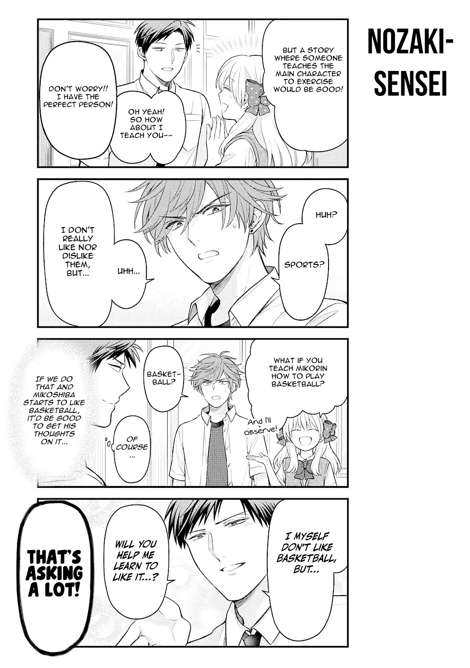Gekkan Shoujo Nozaki-kun Chapter 135 page 5 - Chapter 135
