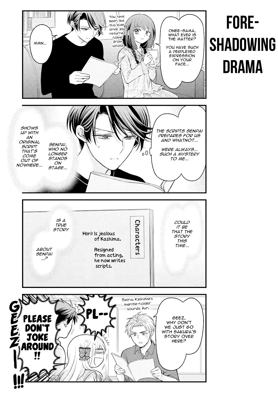 Gekkan Shoujo Nozaki-kun Chapter 136 page 13 - Chapter 136