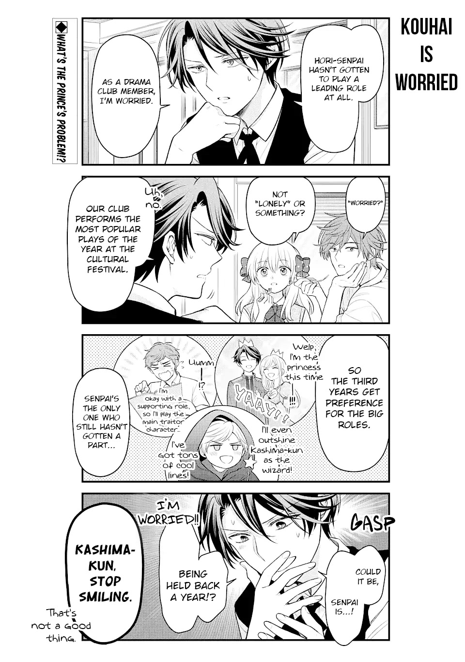 Gekkan Shoujo Nozaki-kun Chapter 136 page 2 - Chapter 136