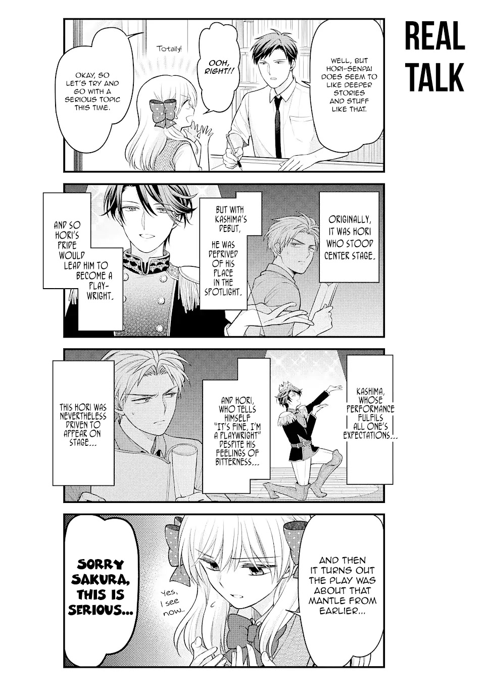 Gekkan Shoujo Nozaki-kun Chapter 136 page 6 - Chapter 136