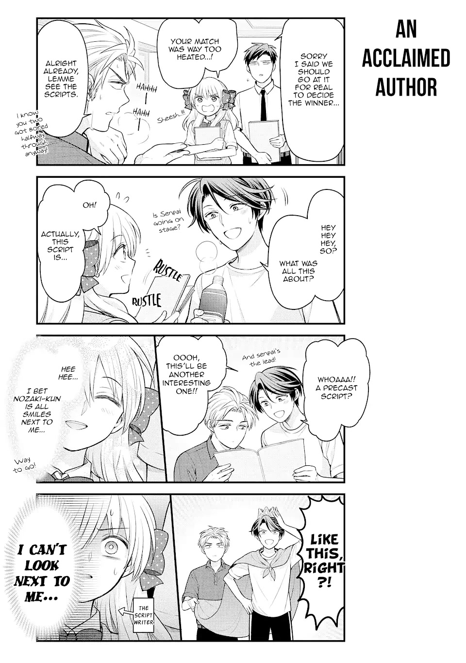 Gekkan Shoujo Nozaki-kun Chapter 136 page 9 - Chapter 136