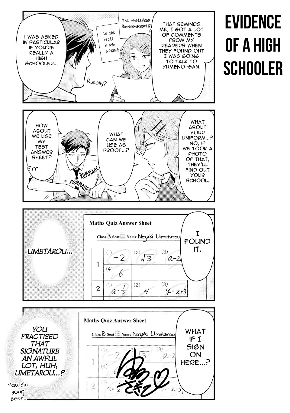Gekkan Shoujo Nozaki-kun Chapter 139 page 13 - Chapter 139