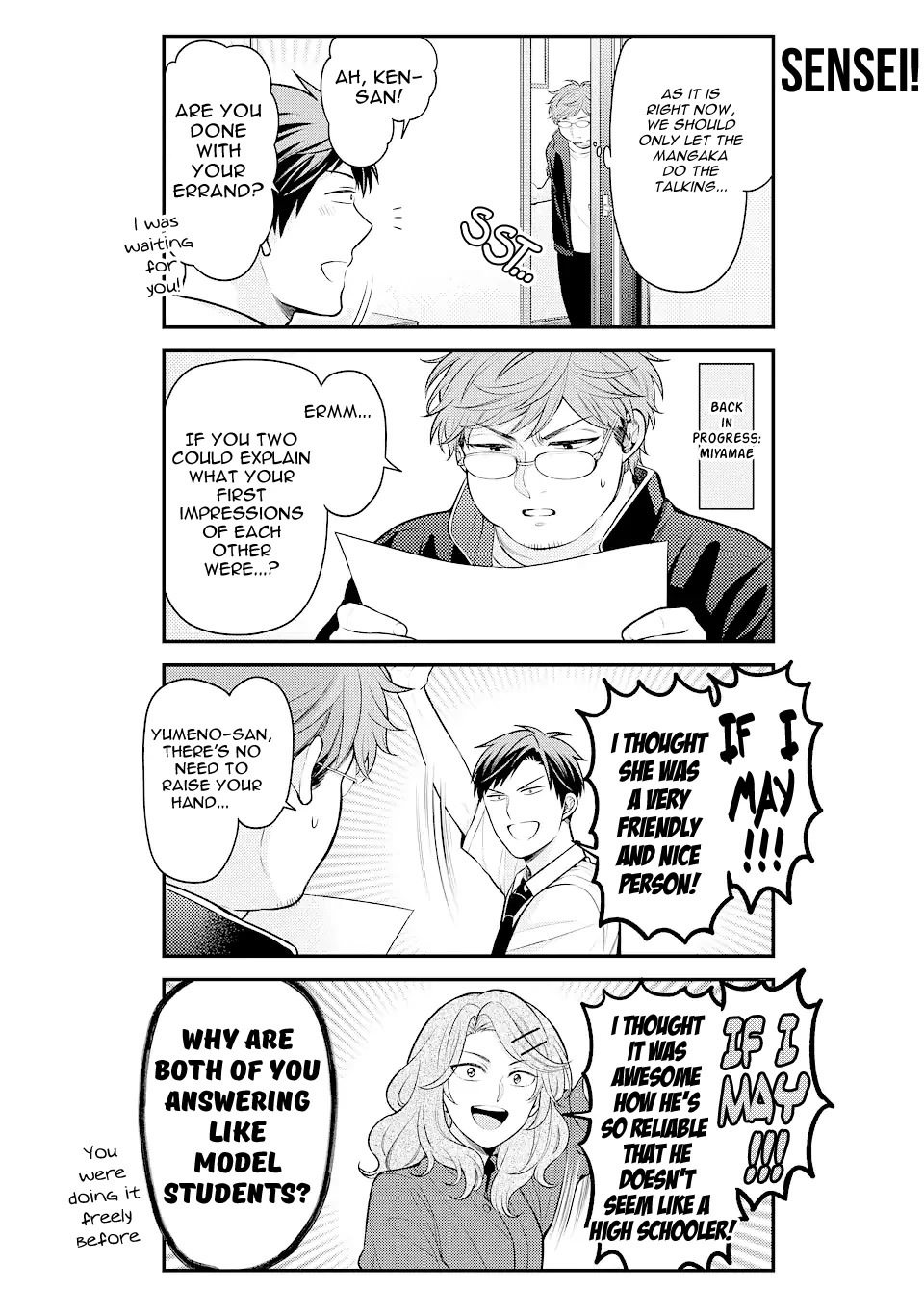 Gekkan Shoujo Nozaki-kun Chapter 139 page 8 - Chapter 139