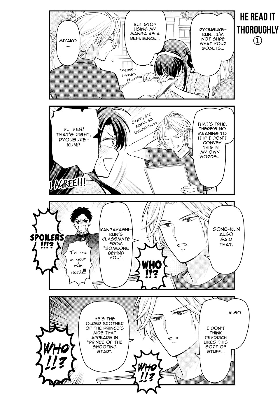 Gekkan Shoujo Nozaki-kun Chapter 141 page 10 - Chapter 141