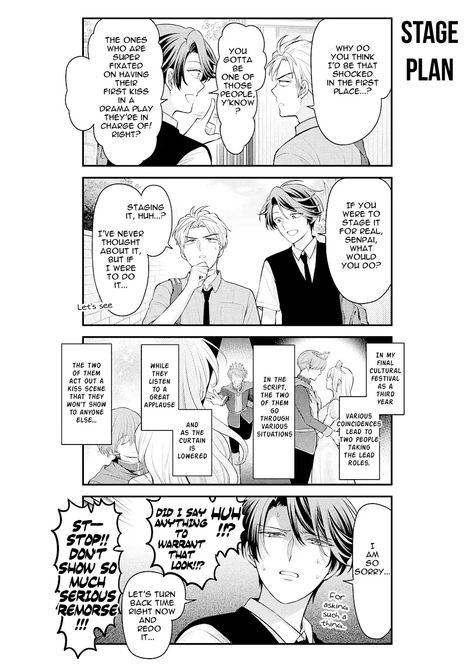 Gekkan Shoujo Nozaki-kun Chapter 143 page 12 - Chapter 143