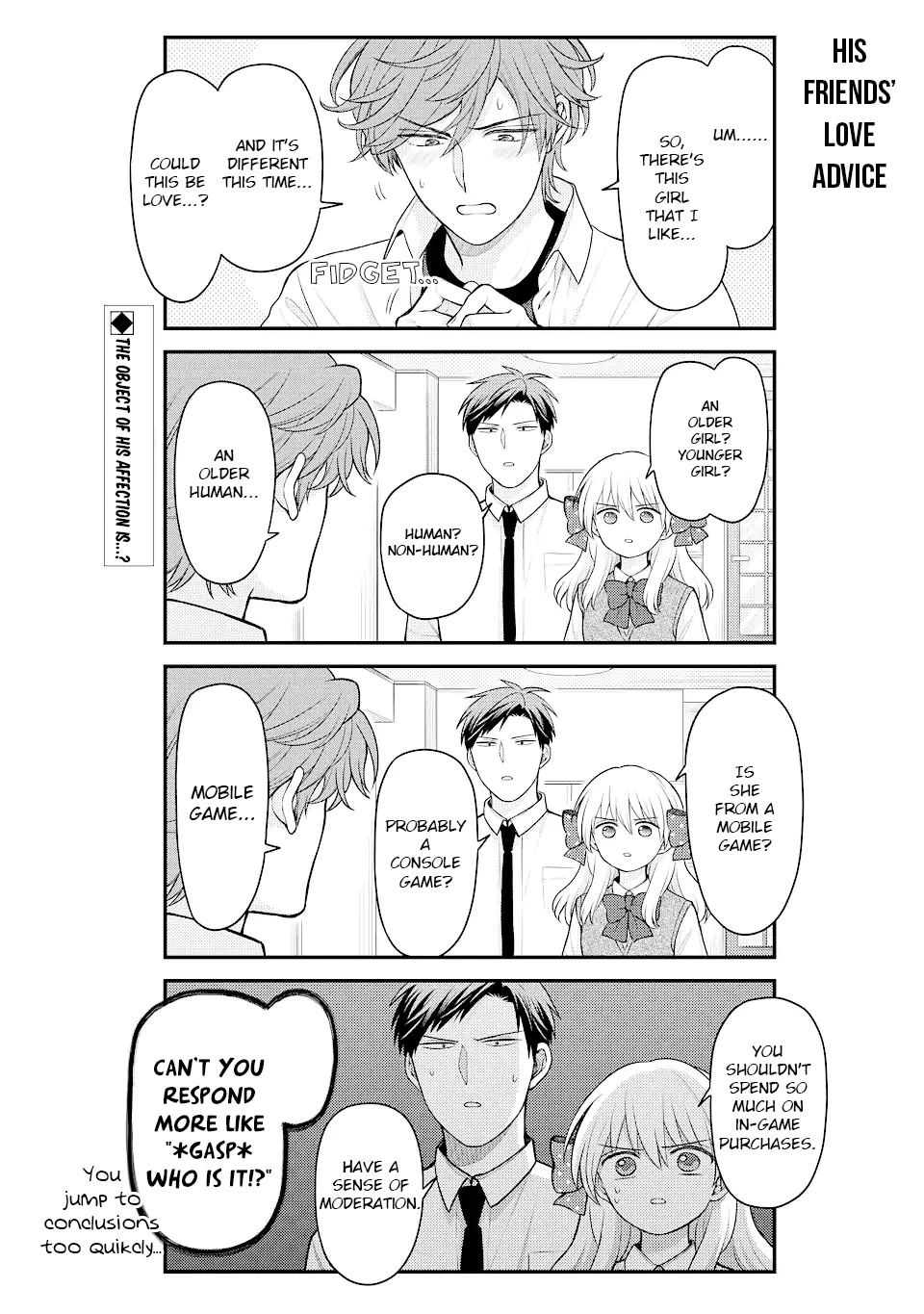 Gekkan Shoujo Nozaki-kun Chapter 144 page 2 - Chapter 144