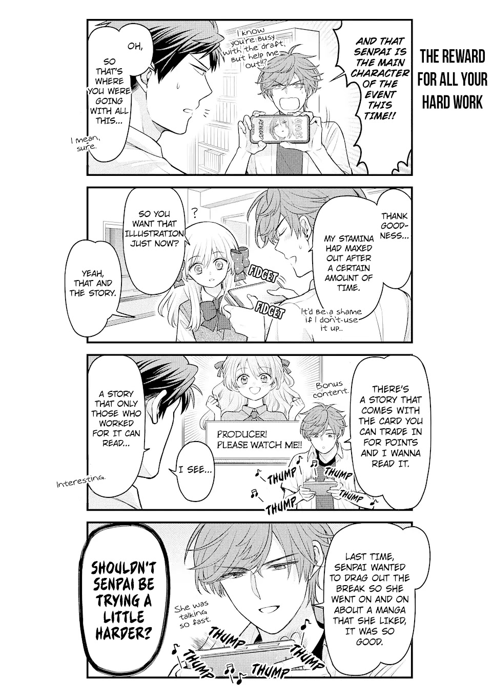 Gekkan Shoujo Nozaki-kun Chapter 144 page 8 - Chapter 144