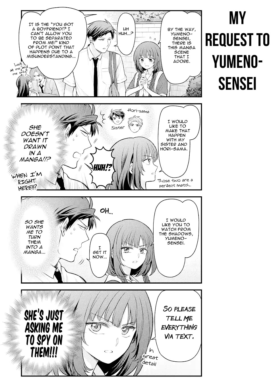 Gekkan Shoujo Nozaki-kun Chapter 146 page 3 - Chapter 146