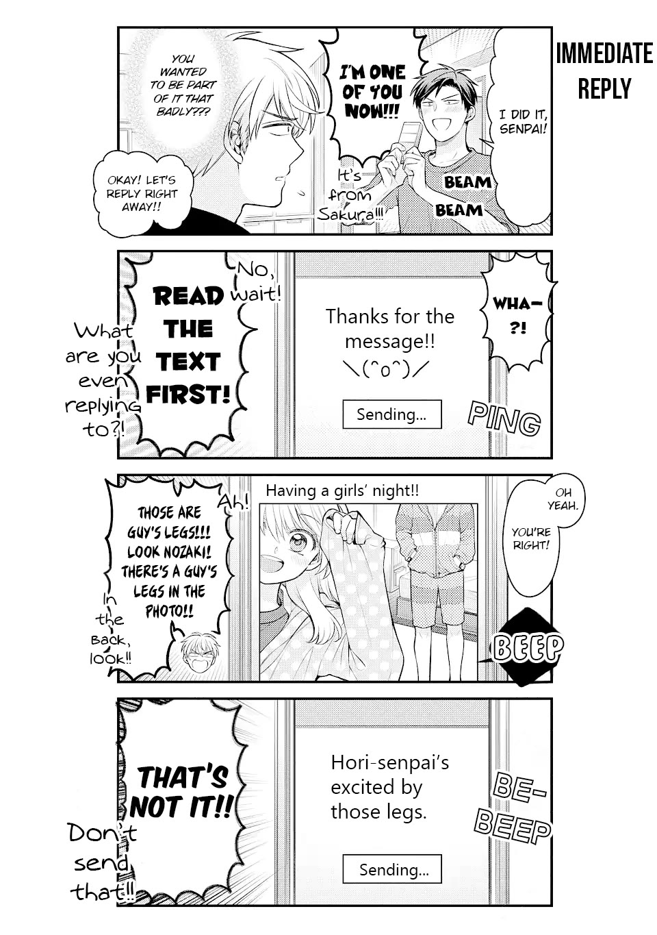 Gekkan Shoujo Nozaki-kun Chapter 148 page 12 - Chapter 148