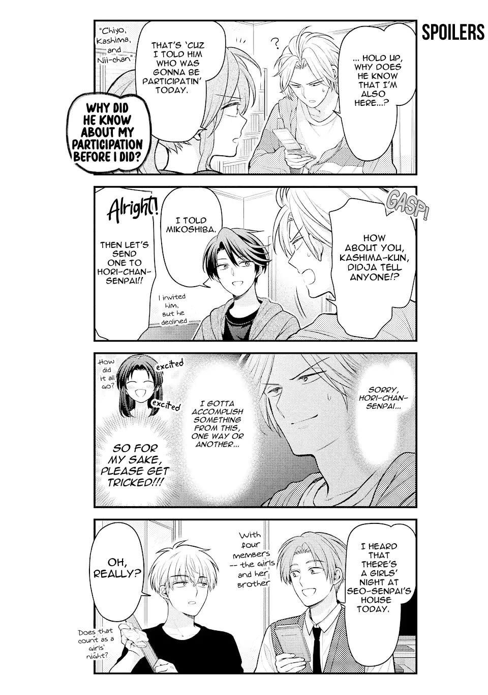 Gekkan Shoujo Nozaki-kun Chapter 148 page 6 - Chapter 148