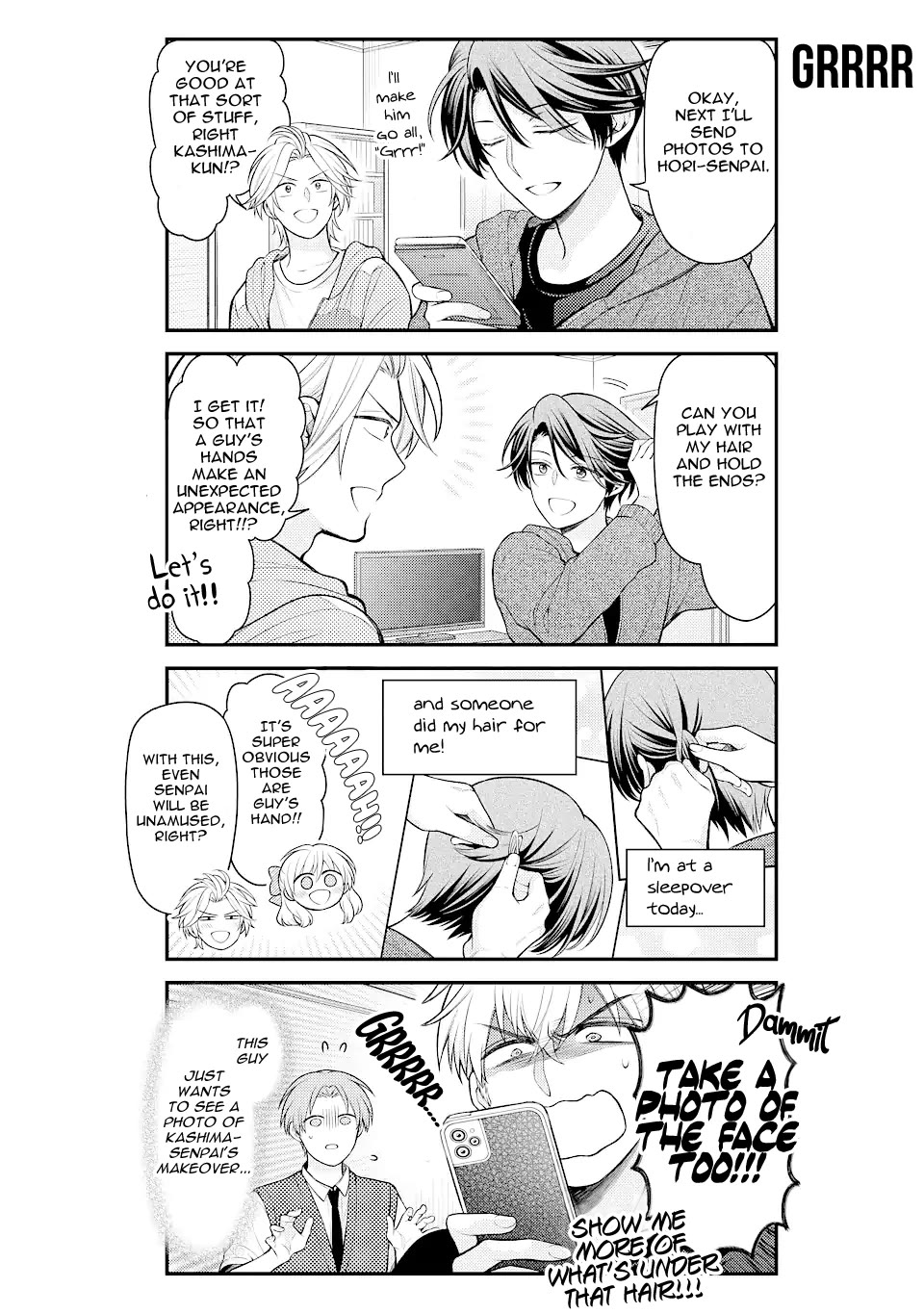 Gekkan Shoujo Nozaki-kun Chapter 148 page 8 - Chapter 148