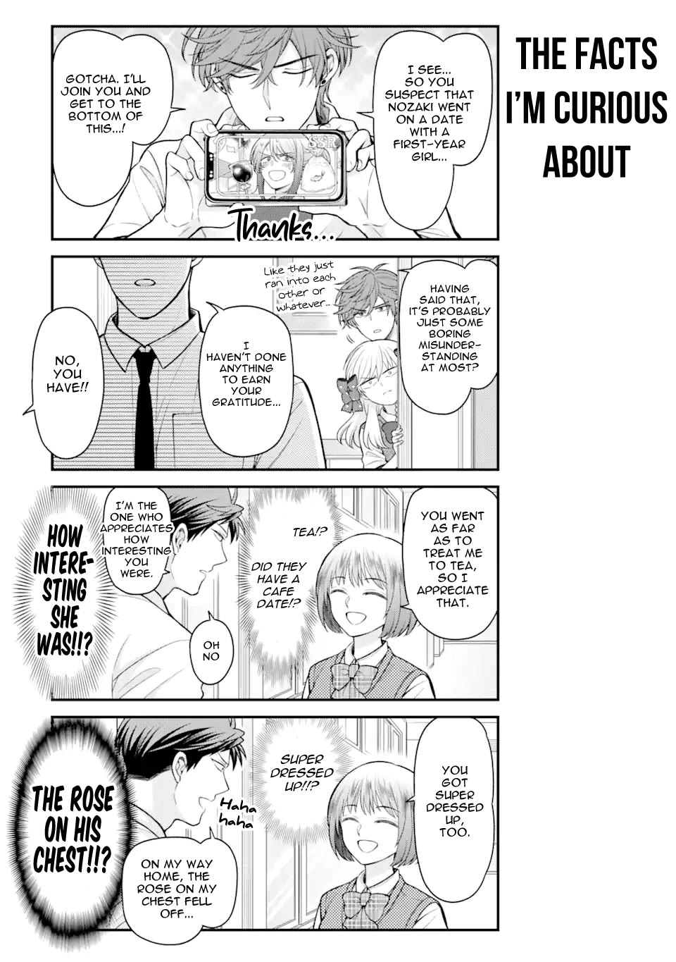 Gekkan Shoujo Nozaki-kun Chapter 151 page 3 - Chapter 151