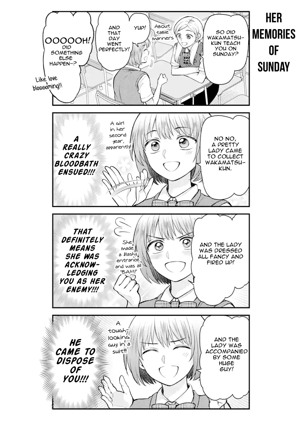 Gekkan Shoujo Nozaki-kun Chapter 151 page 6 - Chapter 151