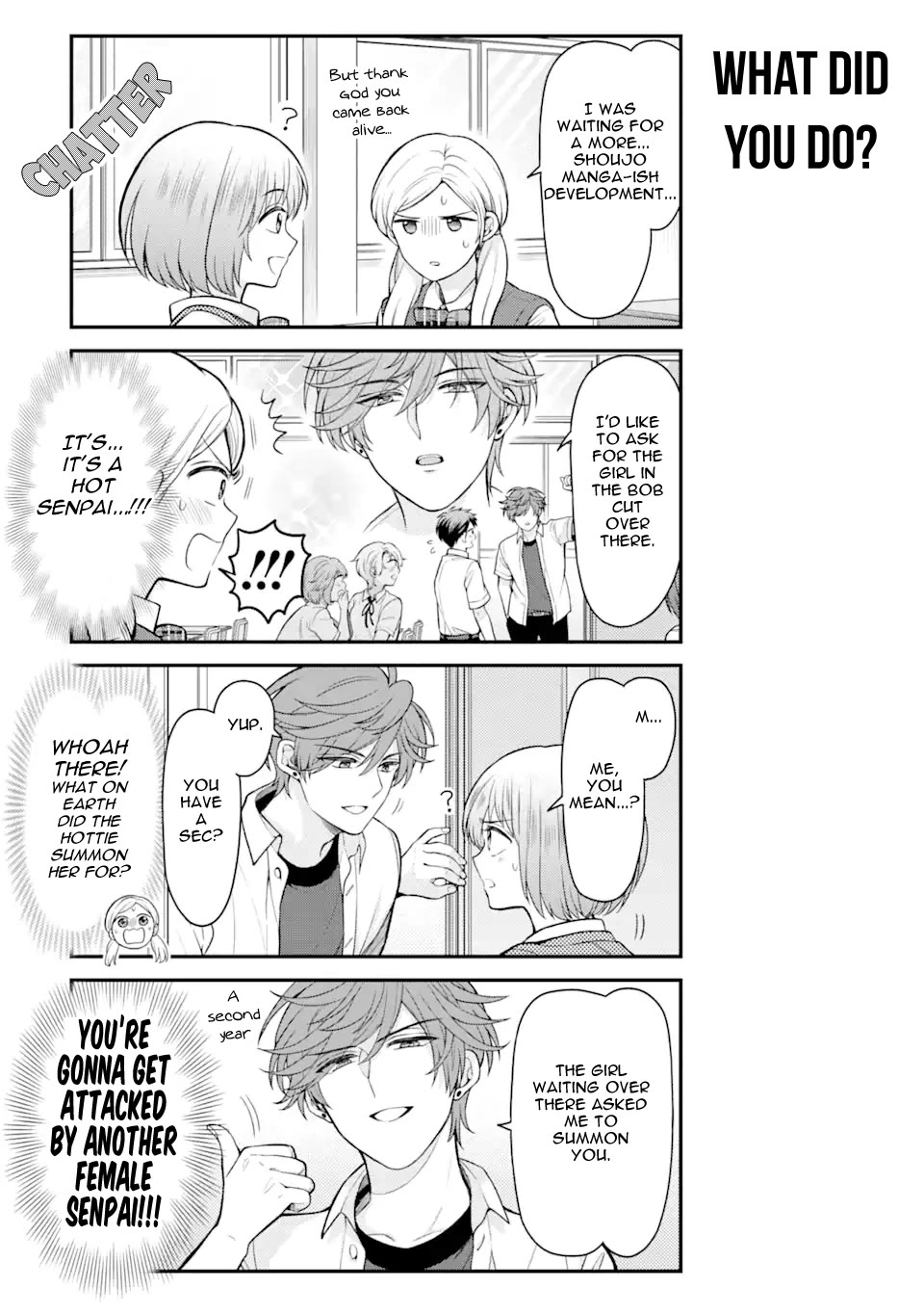 Gekkan Shoujo Nozaki-kun Chapter 151 page 7 - Chapter 151