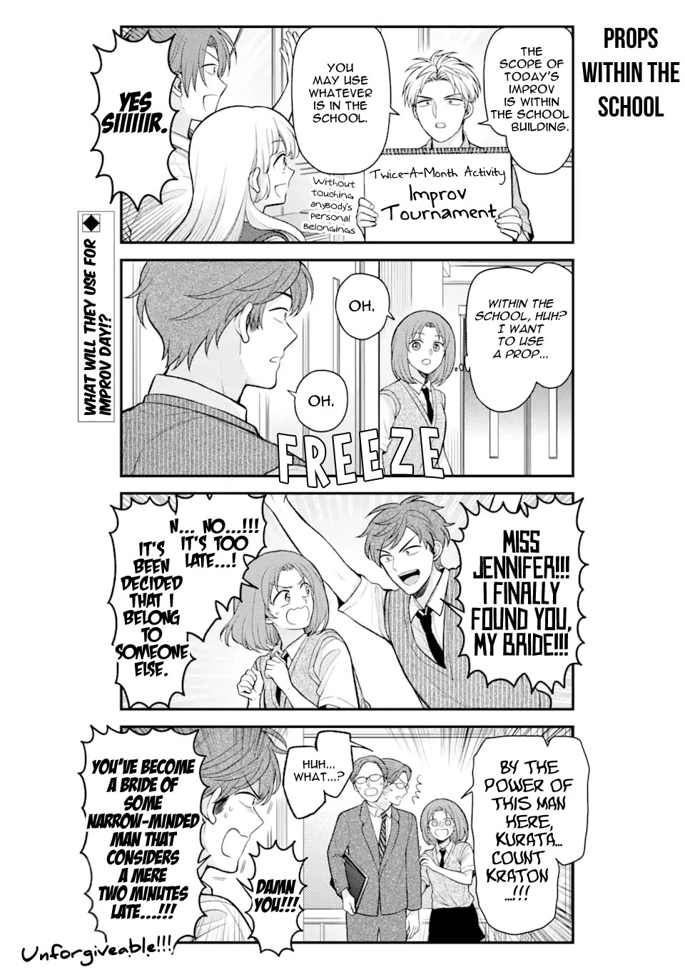 Gekkan Shoujo Nozaki-kun Chapter 152 page 2 - Chapter 152
