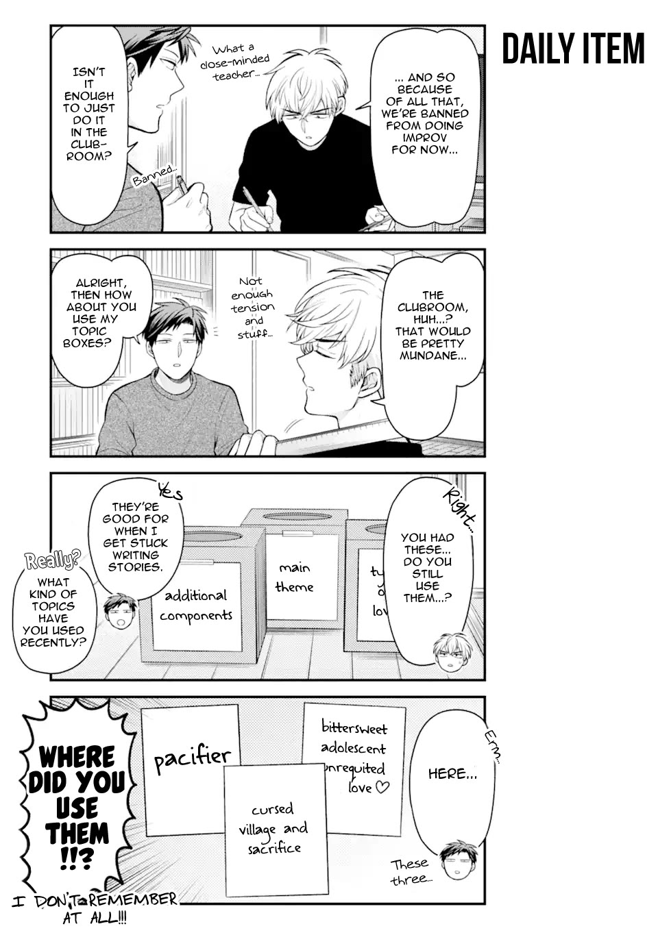 Gekkan Shoujo Nozaki-kun Chapter 152 page 3 - Chapter 152