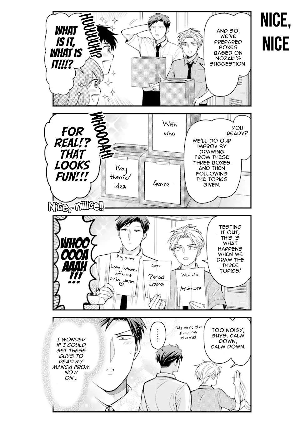 Gekkan Shoujo Nozaki-kun Chapter 152 page 4 - Chapter 152