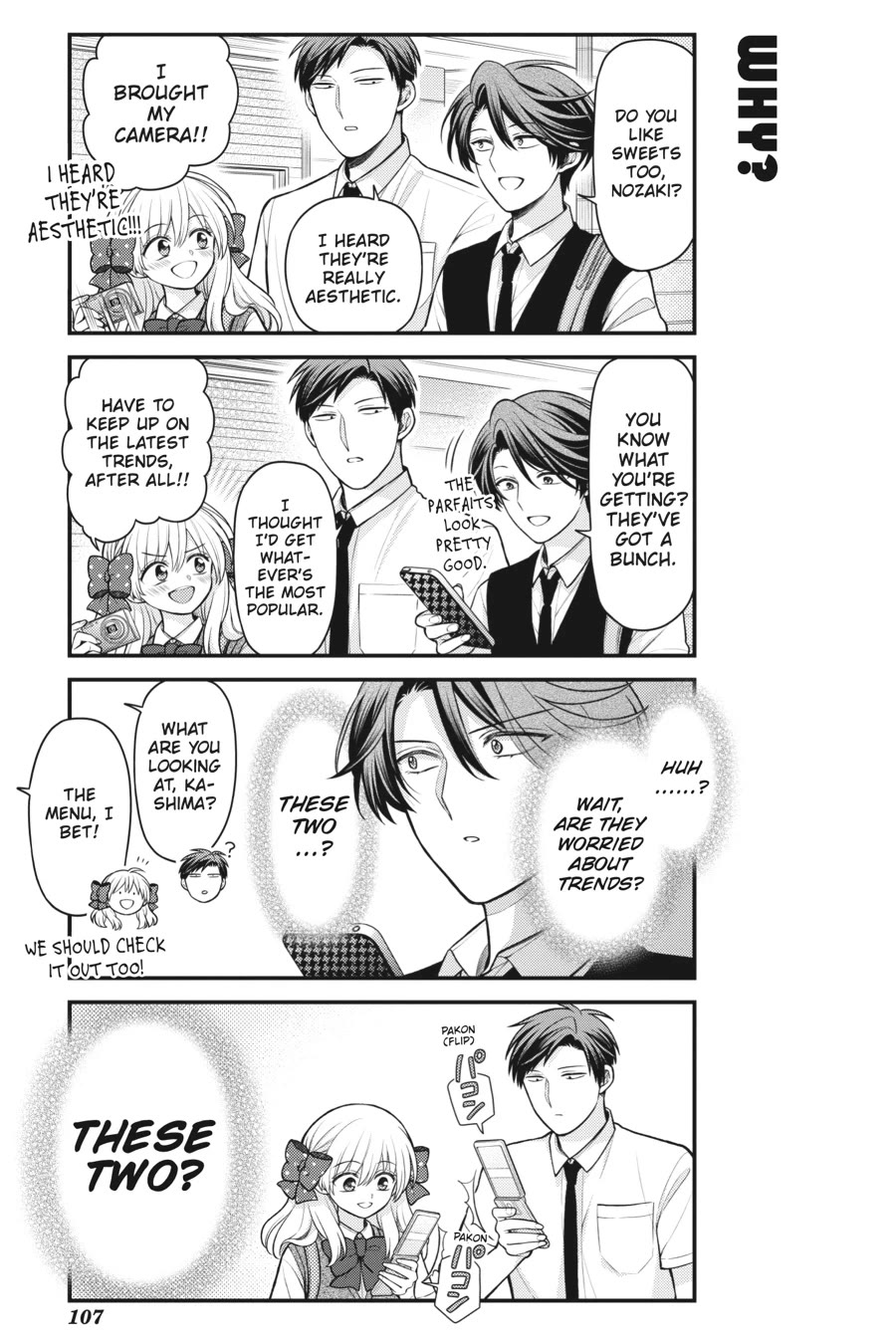 Gekkan Shoujo Nozaki-kun Chapter 155 page 3 - Chapter 155