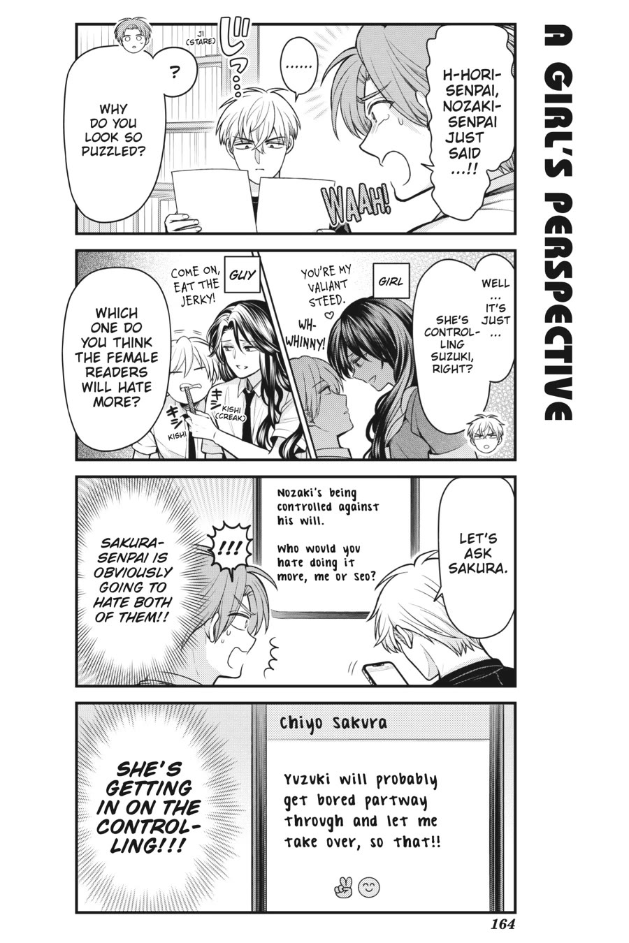 Gekkan Shoujo Nozaki-kun Chapter 158 page 10 - Chapter 158