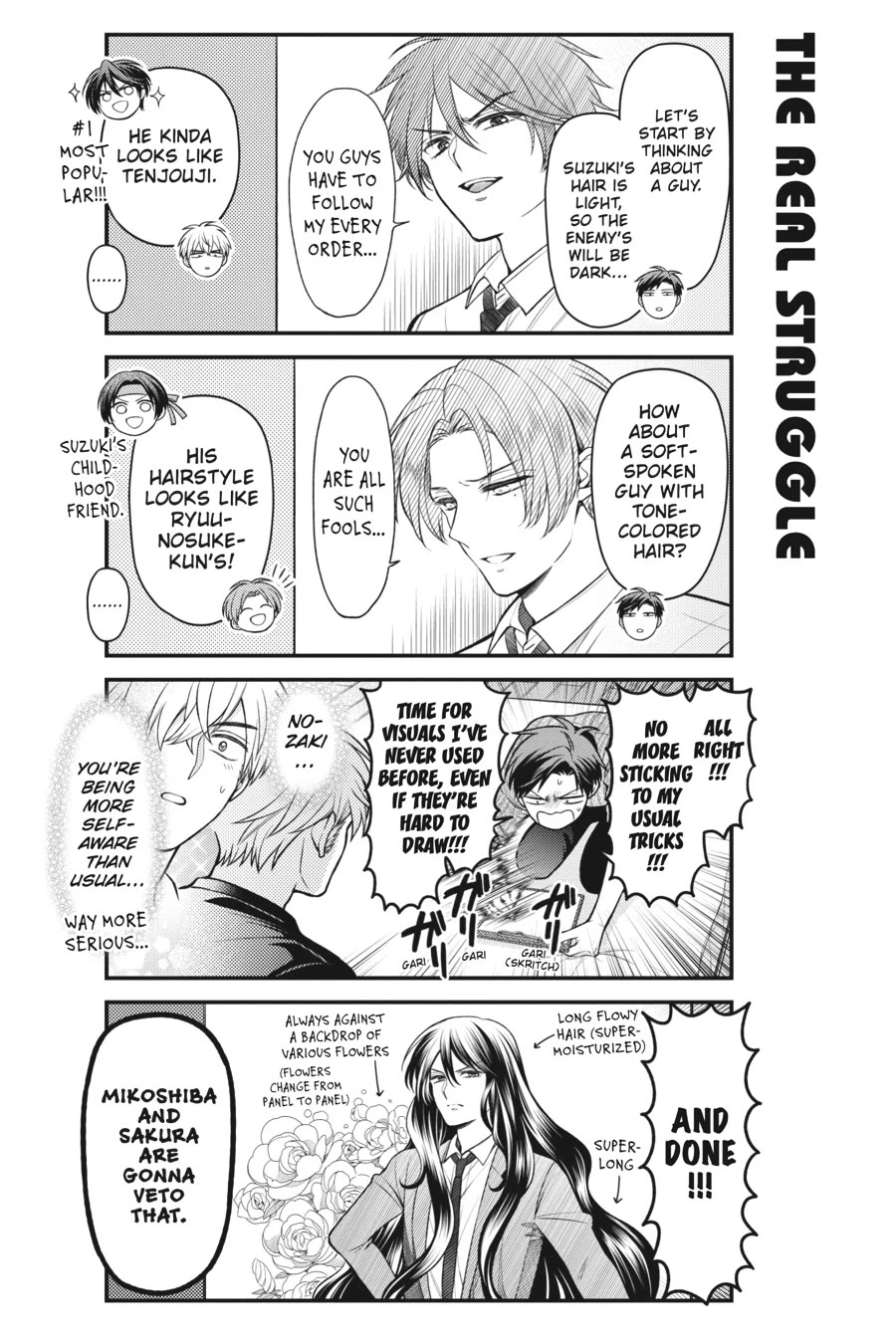 Gekkan Shoujo Nozaki-kun Chapter 158 page 8 - Chapter 158