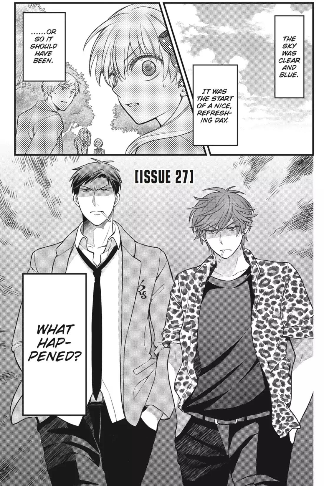 Gekkan Shoujo Nozaki-kun Chapter 27 page 1 - Chapter 27: Vol.3 Issue 27