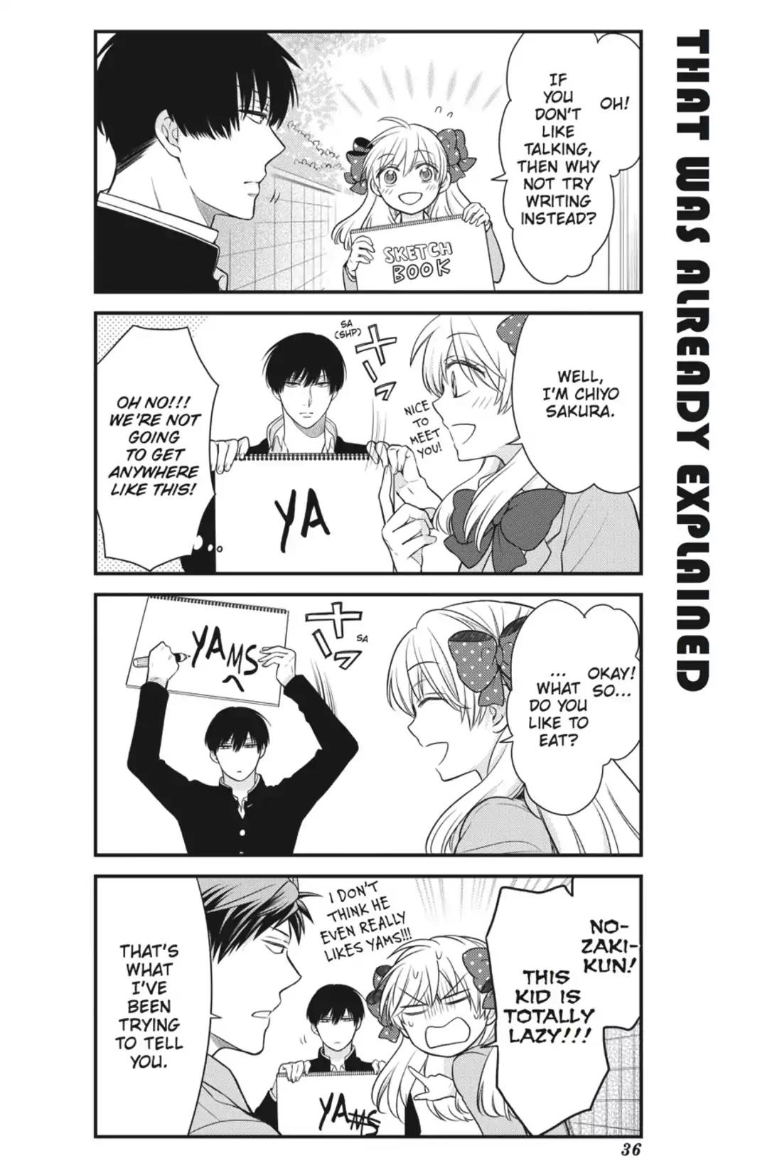 Gekkan Shoujo Nozaki-kun Chapter 33 page 6 - Chapter 33: Vol.4 Issue 33