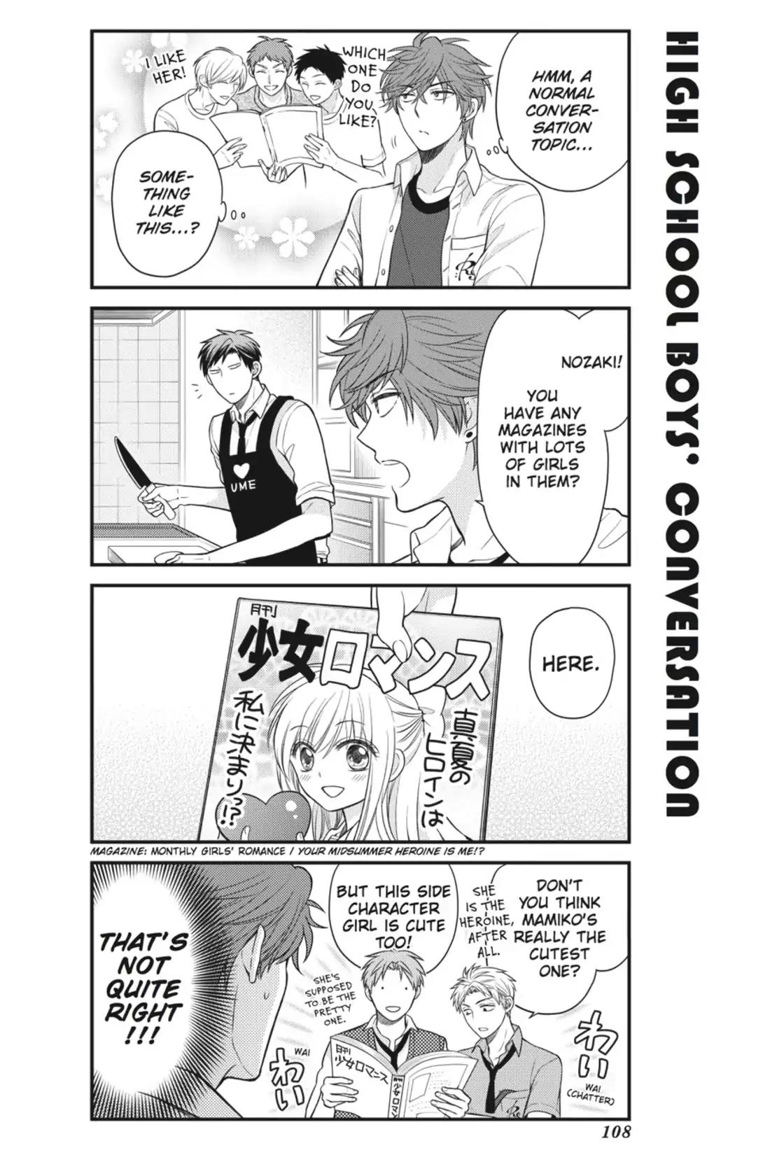 Gekkan Shoujo Nozaki-kun Chapter 38 page 6 - Chapter 38: Vol.4 Issue 38