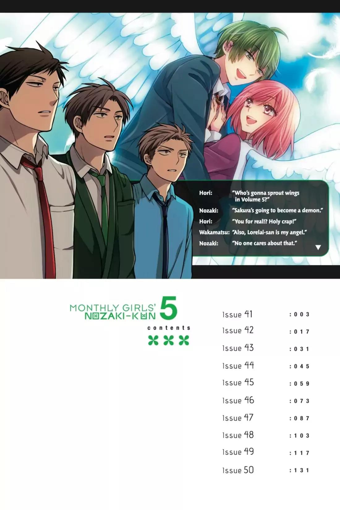 Gekkan Shoujo Nozaki-kun Chapter 41 page 3 - Chapter 41: Vol.5 Issue 41