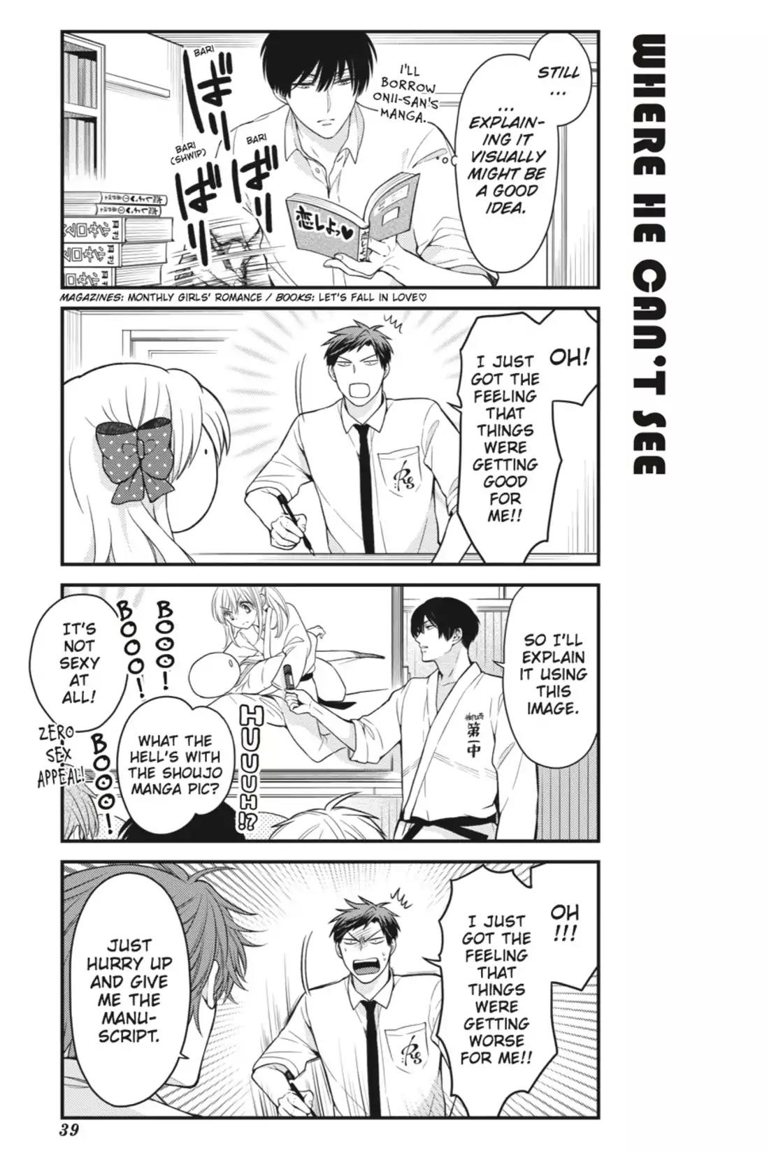Gekkan Shoujo Nozaki-kun Chapter 43 page 9 - Chapter 43: Vol.5 Issue 43