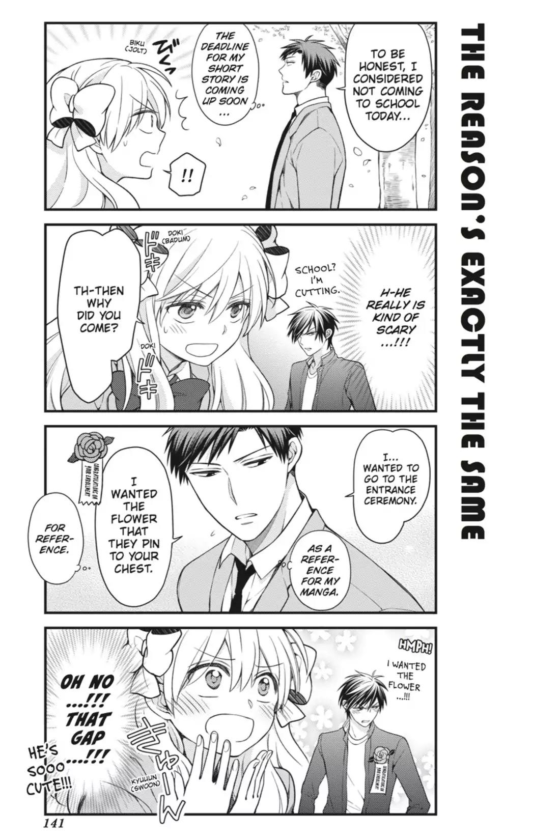 Gekkan Shoujo Nozaki-kun Chapter 50 page 11 - Chapter 50: Vol.5 Issue 50