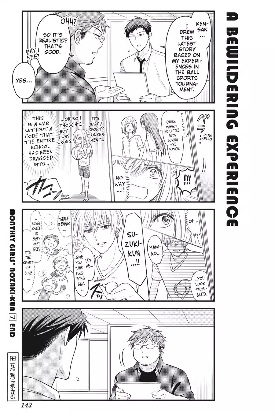 Gekkan Shoujo Nozaki-kun Chapter 70 page 13 - Chapter 70: Vol.7 Issue 70