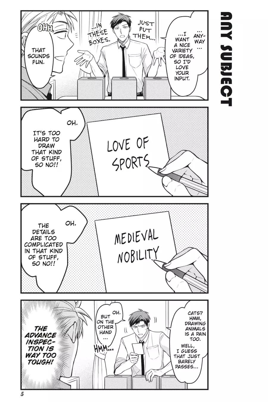 Gekkan Shoujo Nozaki-kun Chapter 71 page 6 - Chapter 71: Vol.8 Issue 71