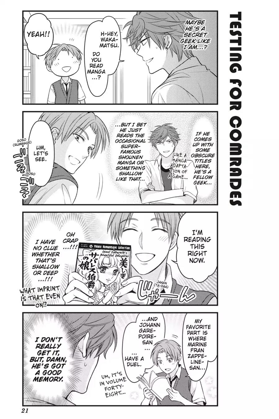 Gekkan Shoujo Nozaki-kun Chapter 72 page 5 - Chapter 72: Vol.8 Issue 72