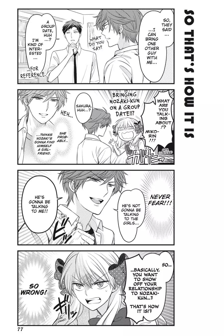 Gekkan Shoujo Nozaki-kun Chapter 76 page 3 - Chapter 76: Vol.8 Issue 76