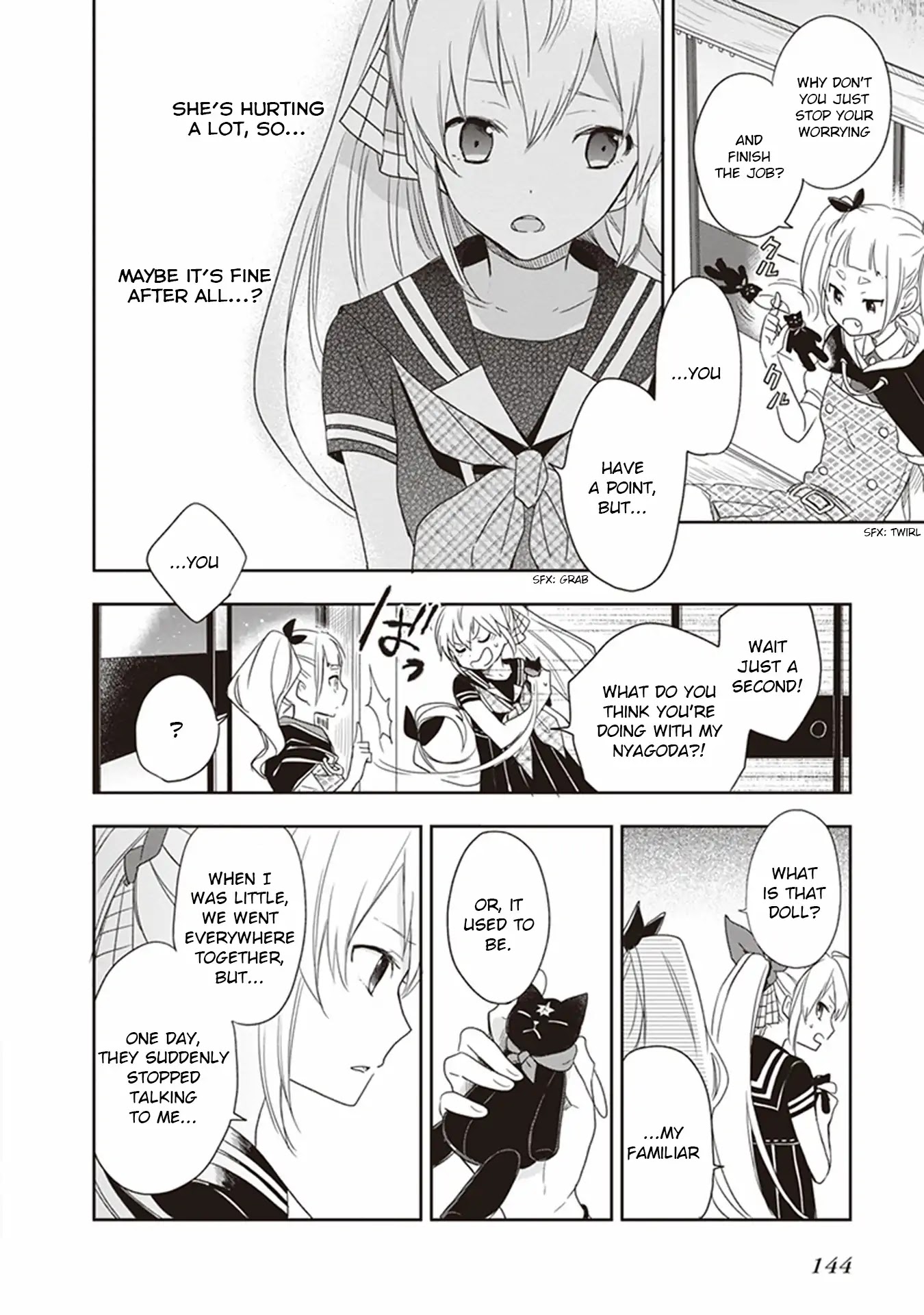 Gendai Majo no Shuushoku Jijou Chapter 10 page 19 - Chapter 10: Lifting Sorrow