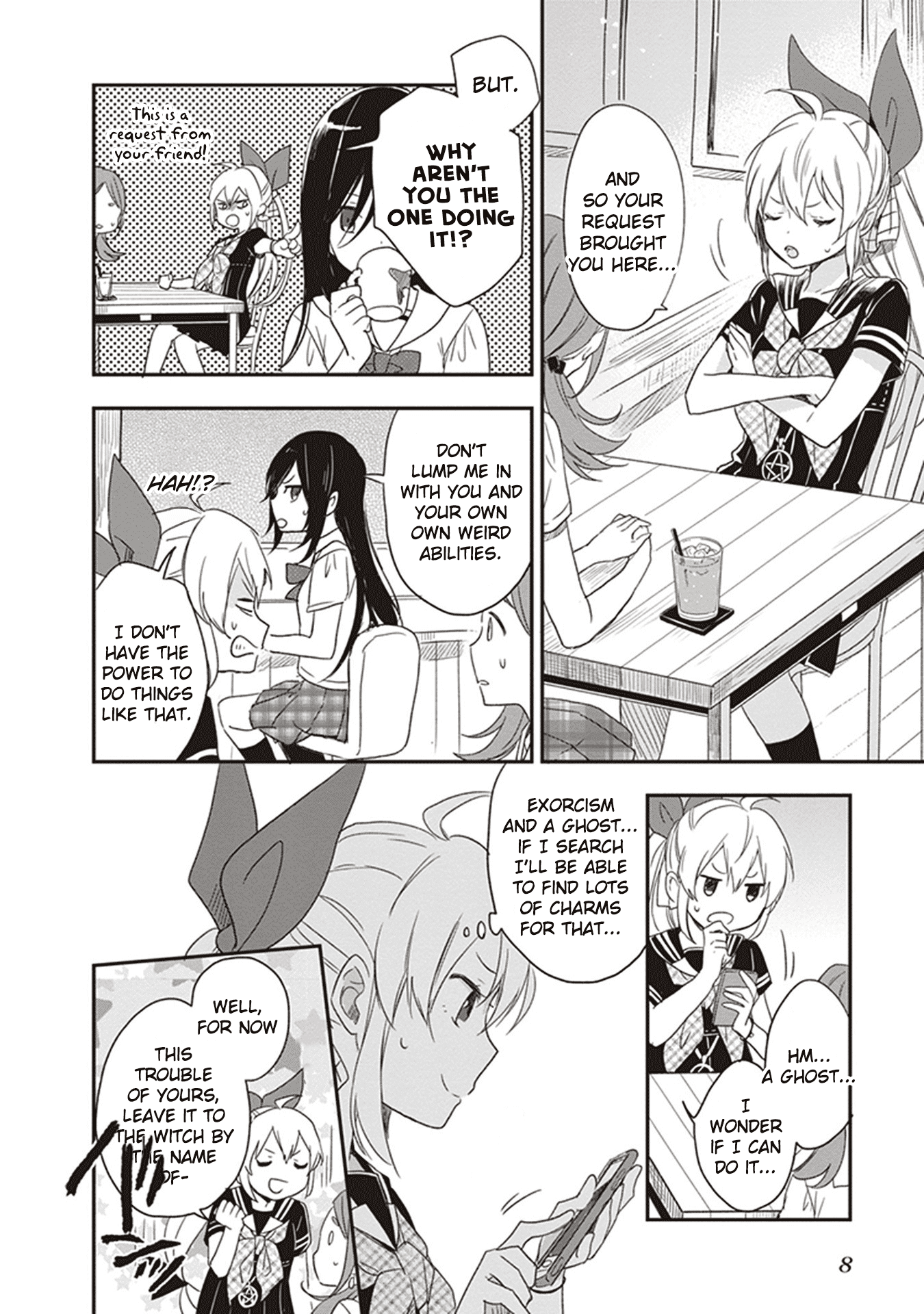 Gendai Majo no Shuushoku Jijou Chapter 12 page 10 - Chapter 12: From the Bottom of My Heart