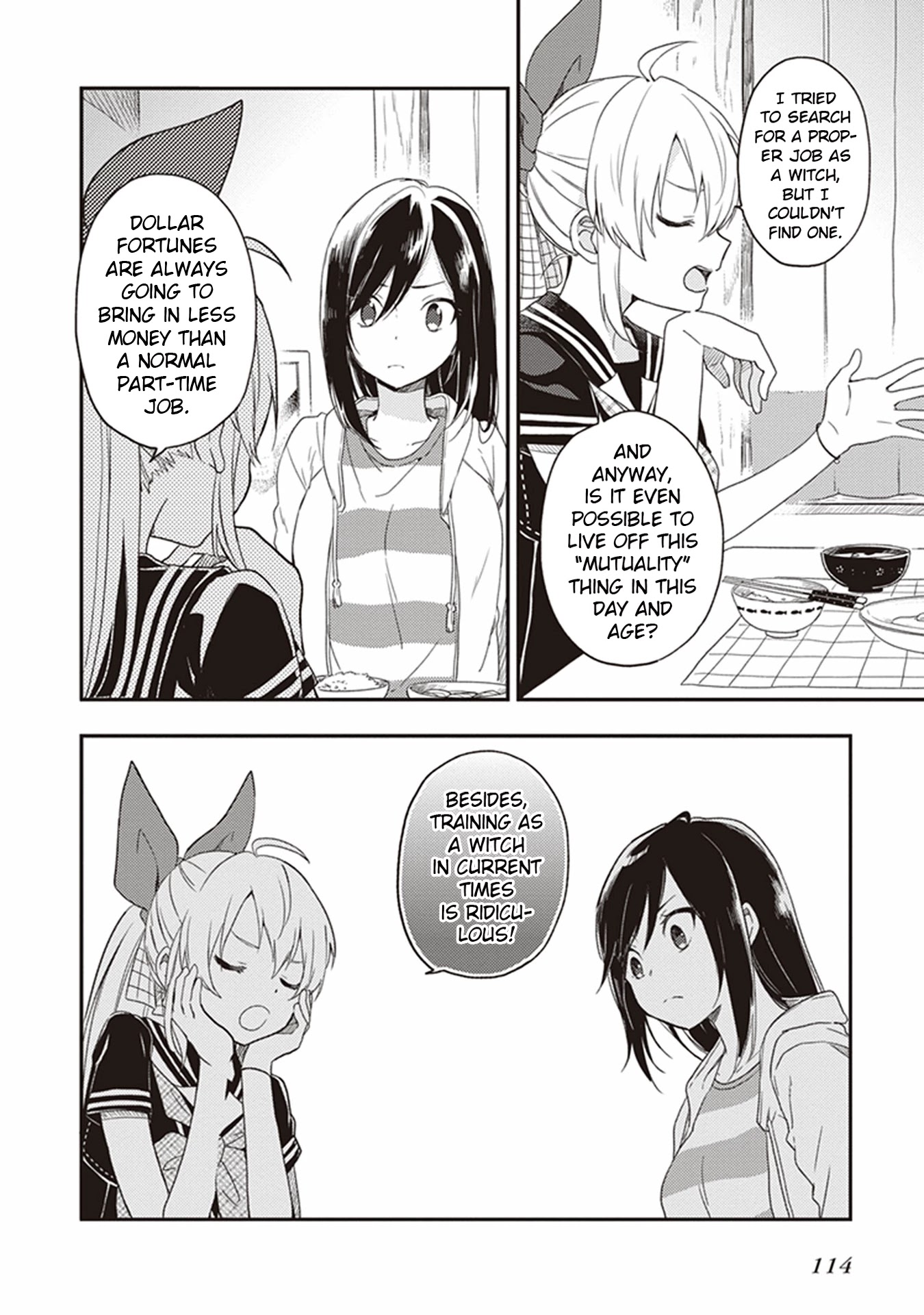 Gendai Majo no Shuushoku Jijou Chapter 15 page 17 - Chapter 15: Fulfill my Wish